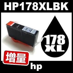 �q���[���b�g�E�p�b�J�[�h HP178XL �u���b�N �y���ʁz�y�݊��C���N�J�[�g���b�W�z�yIC�`�b�v�Ȃ�(IC�`�b�v�v��t)�zHP HP178-XLBK�y�C���N�z