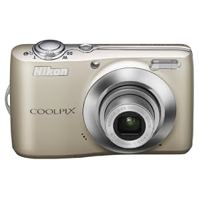 Nikon �f�W�^���J���� COOLPIX (�N�[���s�N�X) L22 �V���o�[