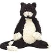 JELLYCAT�@Bunglie Black Kitty Medium�@�W�F���[�L���b�g �N���l�R�ʂ������