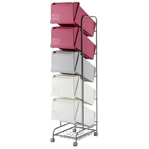 【クリックで詳細表示】Container Style. スチールワゴン CS2-100 MX2