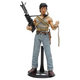 Movie Masterpiece - 1/6 Scale Fully Poseable Figure: Rambo First Blood - John J. Rambo