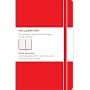 Moleskine Classic Red Notebook, Ruled Large