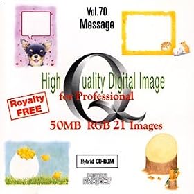 High Quality Digital Image for Professional Vol.70 Message