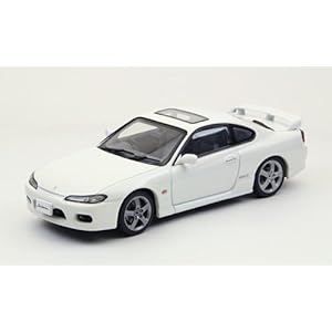 【クリックで詳細表示】EBBRO 1/43 NISSAN SILVIA spec-R S15 1999 WHITE