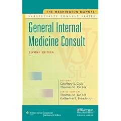 The Washington Manual; General Internal Medicine Subspecialty Consult (The Washington Manual® Subspecialty Consult Series)