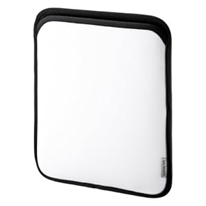 【クリックで詳細表示】SANWA SUPPLY iPad2スリップインケース ホワイト PDA-IPAD23W