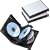 ELECOM DVD�g�[���P�[�X7�����[ 3���p�b�N �u���b�N CCD-DVD10BK