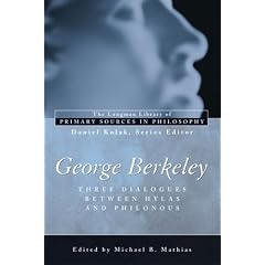 George Berkeley: Three Dialogues Between Hylas and Philonous (Longman Library of Primary Sources in Philosophy)