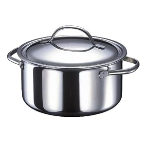 【クリックで詳細表示】5層鋼 グルシェ2 シチューポット20cm ND-7143