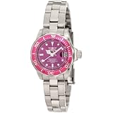 Invicta 11441 Pro Diver Mini Purple Dial Stainless Steel Watch