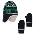 (�J�[�^�[�Y) carter's :: Hat & Mitten Set �X�q&��� �~�g�� :: 3-9 months :: 3-9����