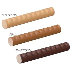 【クリックで詳細表示】丸棒ディンプル 35-4000/531-335 ブラウン