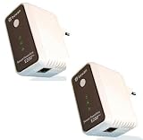  Bewan - Powerline E200 Duo - Adaptateur CPL haut débit 200 Mbps - Pack de 2