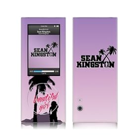 Music Skins iPod nano 5th(��5����)�p�t�B����  Sean Kingston  Beautiful Girl  iPod nano 5th(��5����)  MSPPIPN50013