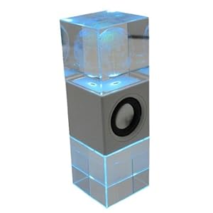 【クリックで詳細表示】WINTECH クリスタルライトスピーカー MSP-20W