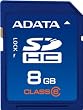 A-DATA SDHC�J�[�h 8GB SDHC Turbo�V���[�Y Class 6 ASDH8GCL6-R