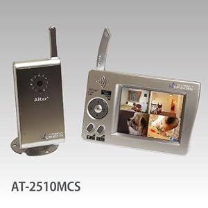 【クリックで詳細表示】Amazon.co.jp｜アイティーエス AT-2510MCSデジタル2.4GHz無線カメラ・モニターセット｜カメラ・ビデオ通販