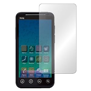 【クリックで詳細表示】【ノングレアフィルム】 au HTC EVO 3D ISW12HT専用 指紋が目立たないフィルム