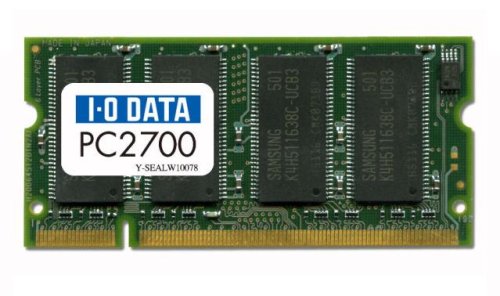 I-O DATA PC2700 (DDR333) S.O.DIMM 1GB SDD333-1G/EC �A�C�E�I�[�E�f�[�^ (27���̊��z) (1���̃N�`�R�~ 4,480