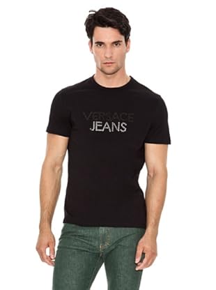 Versace Jeans T-Shirt Print Trink (Nero)