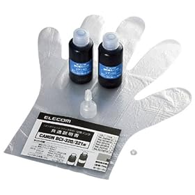 ELECOM �l�ւ��C���N/�L���m��/BCI-321C�Ή�/����/�V�A��(10��) THC-321C10