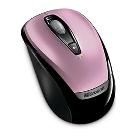 �}�C�N���\�t�g ���C�����X �I�v�e�B�J�� �}�E�X Wireless Mobile Mouse 3000 ���^���b�N �s���N 6BA-00019