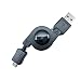 PLANEX Xperia�EX06HT HTC Desire�Ή� �[�d&�f�[�^�]�� MicroUSB�P�[�u�� �u���b�N (�p�\�R���ڑ���p)BN-XperiaPB