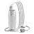 DeLonghi �I�C���E���W�G�^�[�q�[�^�[ ���^L���^�t�B��5�� TRN0505JS �y1~3���p�z