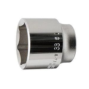 【クリックで詳細表示】FLAG(フラッグ) 1/2＂(12.7mm) スタンダードソケット 33mm 永久保証 STRAIGHT/10-3533