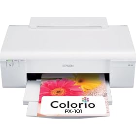 EPSON Colorio �C���N�W�F�b�g�v�����^�[ PX-101 4�F�痿�C���N