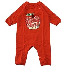 Mademoiselle papillon BIG APPLE Raglan All in One