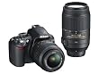 Nikon �f�W�^����჌�t�J���� D3100 �_�u���Y�[���L�b�g D3100WZ