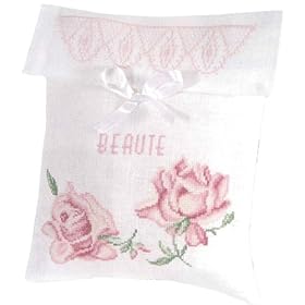DMC Make-up Pouch with Two Roses(���C�N�A�b�v�|�[�`)RS-1683