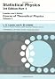 Statistical Physics, Third Edition: Volume 5 (Course of Theoretical Physics, Volume 5)