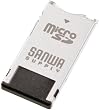 SANWA SUPPLY ADR-MICU2MW microSD�J�[�h���[�_���C�^ �z���C�g