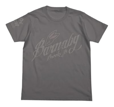  TIGER&BUNNY バーナビーロゴTシャツ ミディアムグレー サイズ