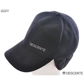 DESCENTE(�f�T���g) �����Y �C���[�p�b�h�t�� �L���b�v DCA-0110 BLK/�u���b�N