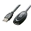 iBUFFALO Arvel USB2.0�Ή� ���s�[�^�[ �P�[�u�� 5.0M �O���t�@�C�g AUR09GR