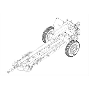 【クリックでお店のこの商品のページへ】Amazon.co.jp ｜ 1/35 ソビエト軍 122mm榴弾砲D-30 後期型 ｜ ホビー 通販