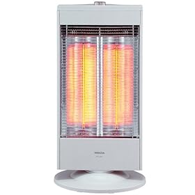 YAMAZEN �J�[�{���q�[�^�[ DC-J09(W) �z���C�g