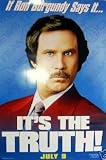  Anchorman: The Legend of Ron Burgundy 24x36 Original Movie Poster