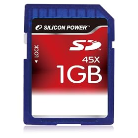 �V���R���p���[ SD�������[�J�[�h 45�{�� 1GB �u���X�^�[�p�b�P�[�W �i�v�ۏ� SP001GBSDC045V10