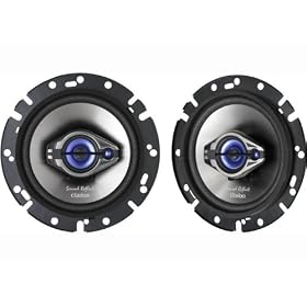 �N�����I�� (clarion) SRT1600 16cm �}���`�A�L�V���� 3WAY�X�s�[�J�[ (2�{1�g) SRT1600