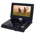 EXEMODE 9型ワイド液晶180度回転式ポータブルDVDプレーヤーSD/USB対応 PD-901B