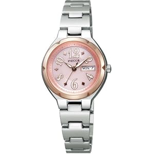 【クリックで詳細表示】[シチズン]CITIZEN 腕時計 wicca ウィッカ ソーラーテック デイデイト KH3-037-91 レディース