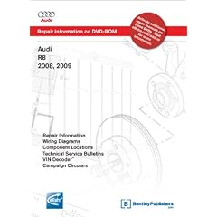 Audi R8 2008, 2009: Repair Manual on DVD-ROM