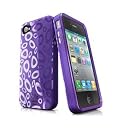 iSkin ソフトケース solo FX SE for iPhone 4/4S Purple UNSOLOSE4-PE2