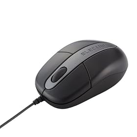 ELECOM ���w���}�E�X USB�ڑ� EU RoHS�w�ߏ��� �ȈՃp�b�P�[�W �u���b�N M-M2URBK/RS