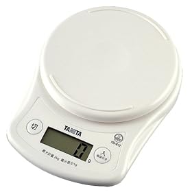 TANITA �f�W�^���N�b�L���O�X�P�[�� �z���C�g KD-812-WH