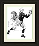  Green Bay Packers Framed Don Hutson Green Bay Packers By Michael Mellett NFL Football